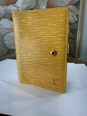 Louis Vuitton Epi Leather Small Planner Cover - Yellow
